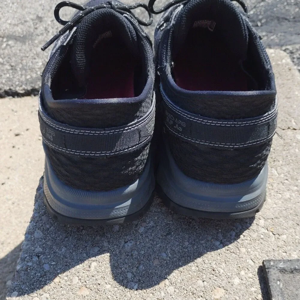 Skechers Mens Sz 13 Sneakers Shoes Hands Free Slip-ins Summits Black 237622